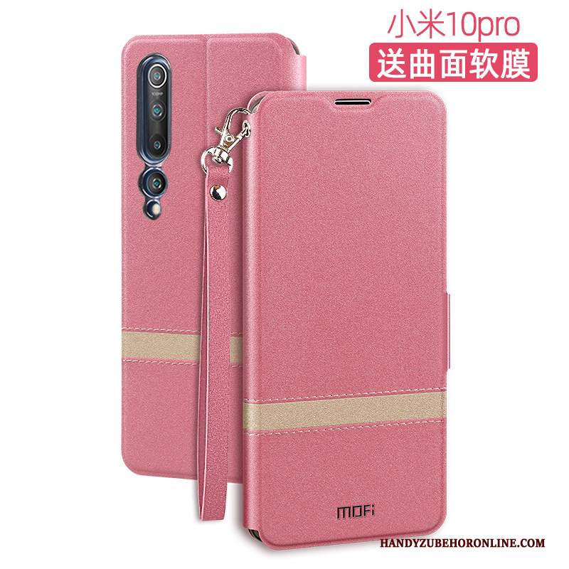 Custodia Xiaomi Mi 10 Pro Folio Morbido Tendenza, Cover Xiaomi Mi 10 Pro Pelle Piccola Tutto Incluso