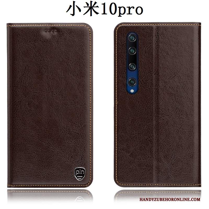 Custodia Xiaomi Mi 10 Pro Pelle Gioventù Piccola, Cover Xiaomi Mi 10 Pro Protezione Tutto Incluso Modello