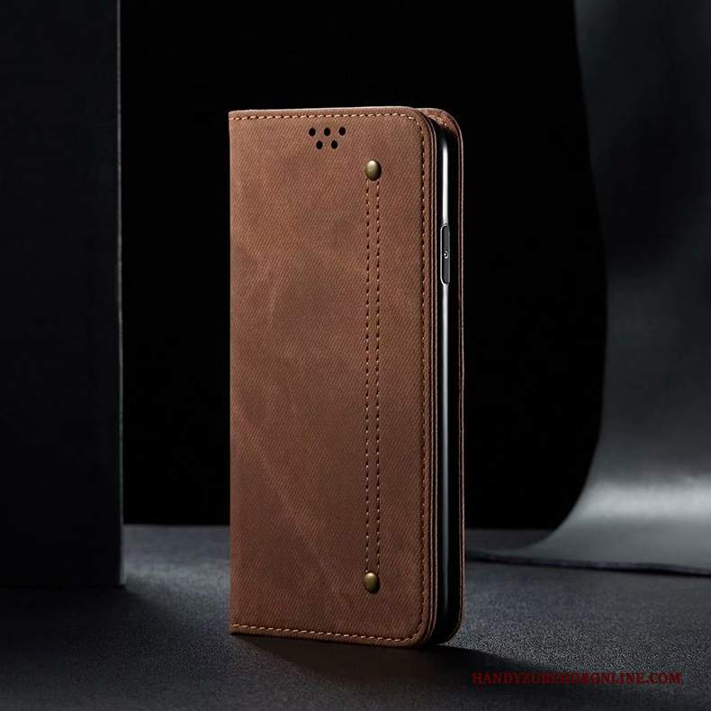 Custodia Xiaomi Mi 10 Pro Pelle Piccola Semplici, Cover Xiaomi Mi 10 Pro Folio Tutto Inclusotelefono