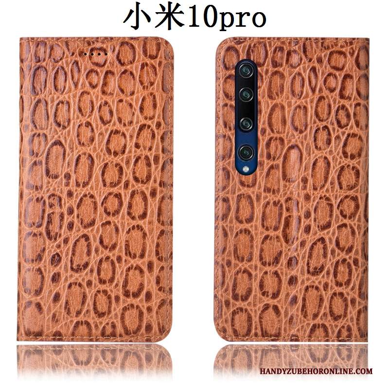 Custodia Xiaomi Mi 10 Pro Pelle Tutto Incluso Gioventù, Cover Xiaomi Mi 10 Pro Protezione Piccolatelefono