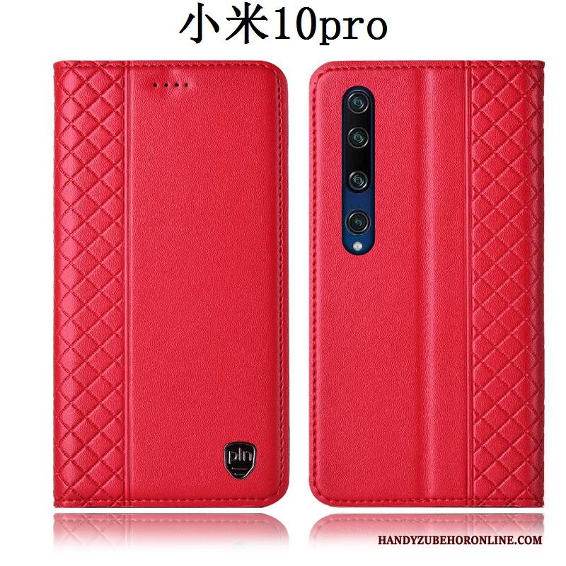 Custodia Xiaomi Mi 10 Pro Protezione Giallo Anti-caduta, Cover Xiaomi Mi 10 Pro Pelle Telefono Piccola