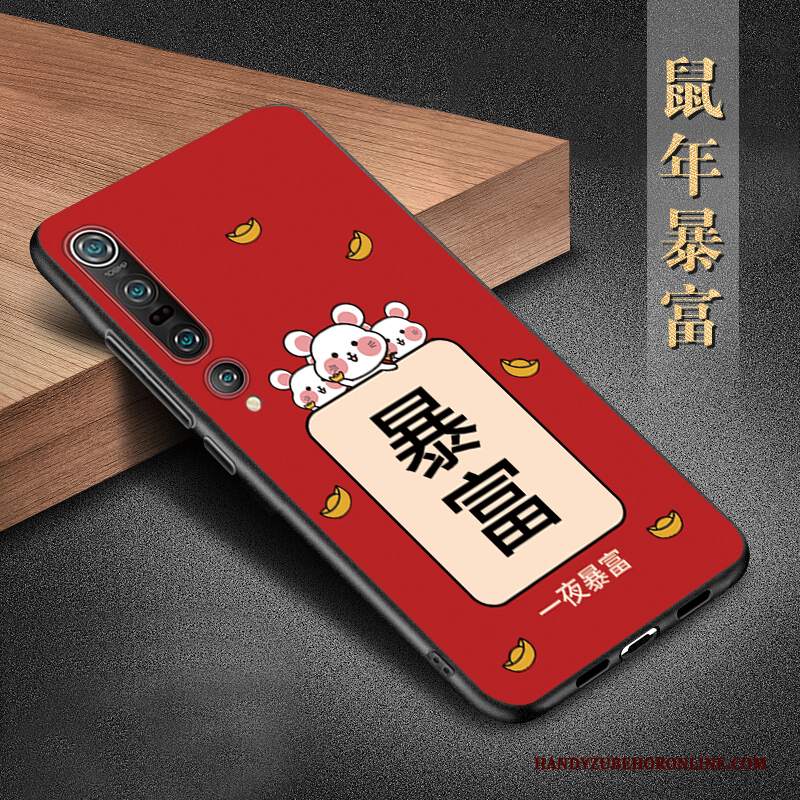 Custodia Xiaomi Mi 10 Pro Silicone Tendenza Piccola, Cover Xiaomi Mi 10 Pro Protezione Macchiatitelefono