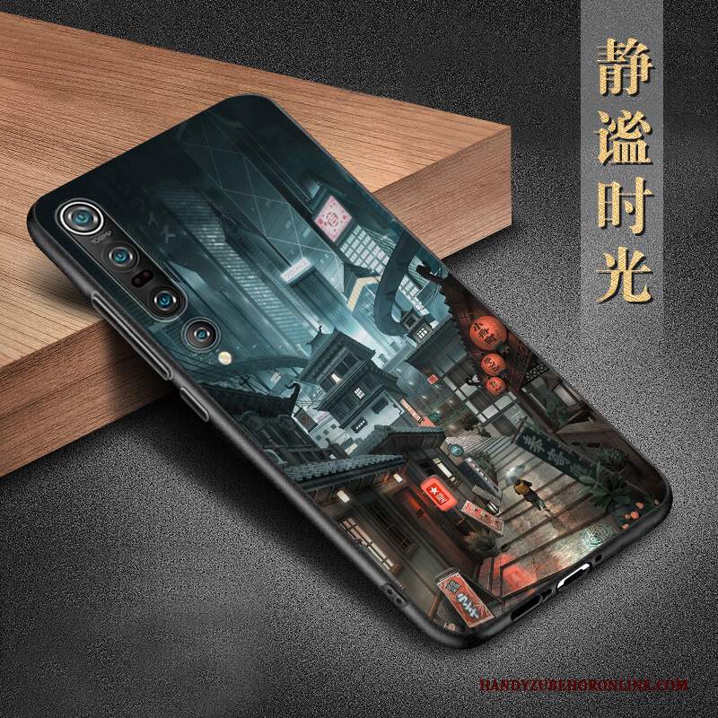 Custodia Xiaomi Mi 10 Pro Silicone Tendenza Piccola, Cover Xiaomi Mi 10 Pro Protezione Macchiatitelefono