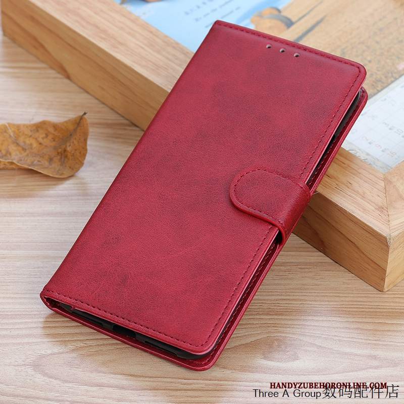 Custodia Xiaomi Mi 10 Pro Vintage Telefono Affari, Cover Xiaomi Mi 10 Pro Pelle Blu Piccola