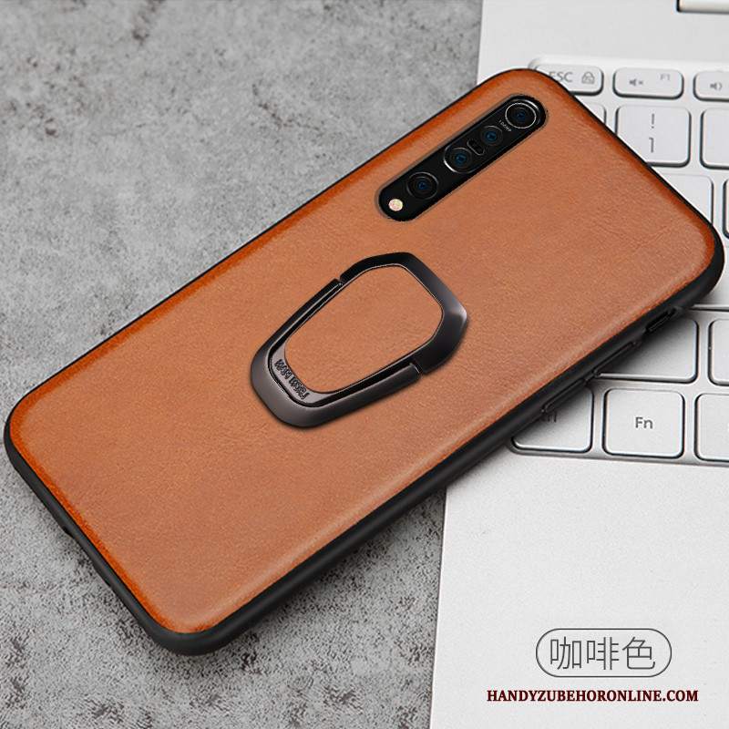 Custodia Xiaomi Mi 10 Protezione Rosso Piccola, Cover Xiaomi Mi 10 Pelle Tutto Incluso Anti-caduta