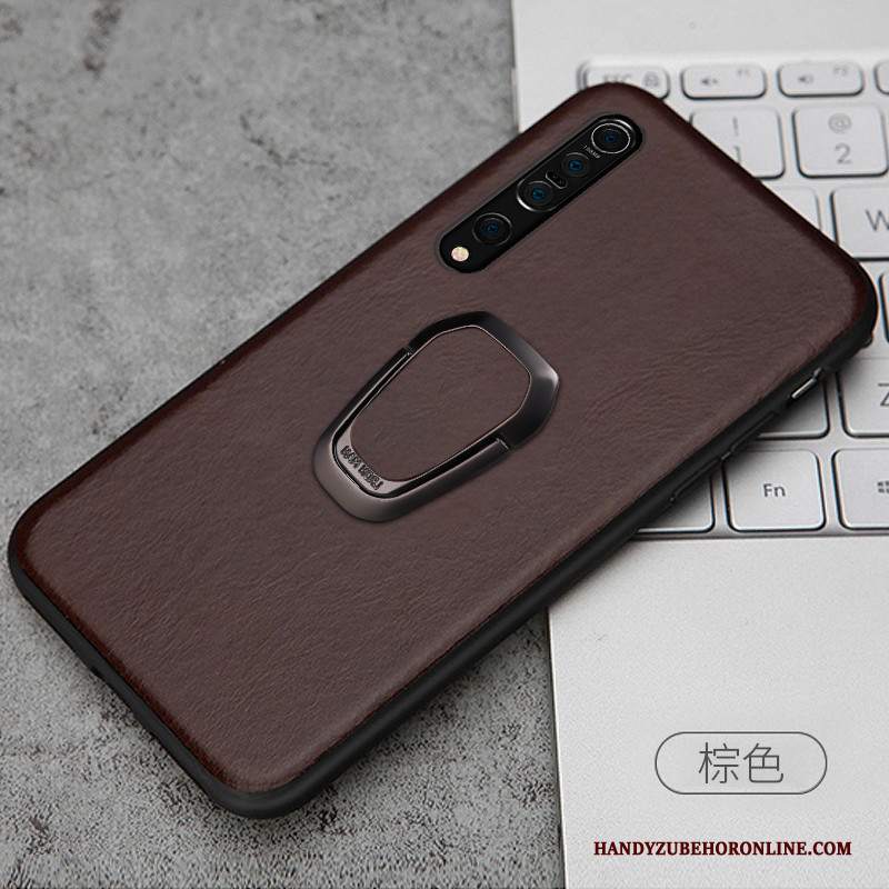 Custodia Xiaomi Mi 10 Protezione Rosso Piccola, Cover Xiaomi Mi 10 Pelle Tutto Incluso Anti-caduta