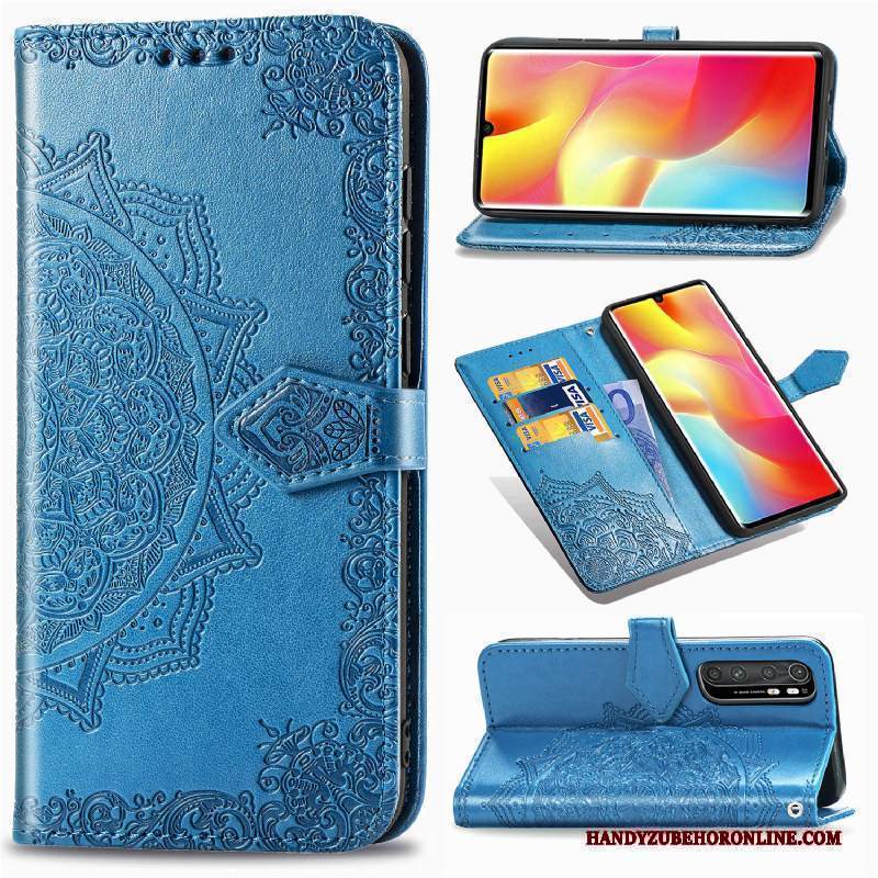 Custodia Xiaomi Mi Note 10 Lite Pelle Piccolatelefono, Cover Xiaomi Mi Note 10 Lite Folio Carta Tutto Incluso