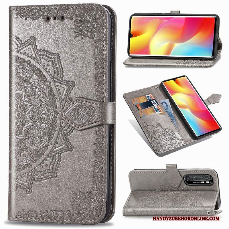 Custodia Xiaomi Mi Note 10 Lite Pelle Piccolatelefono, Cover Xiaomi Mi Note 10 Lite Folio Carta Tutto Incluso