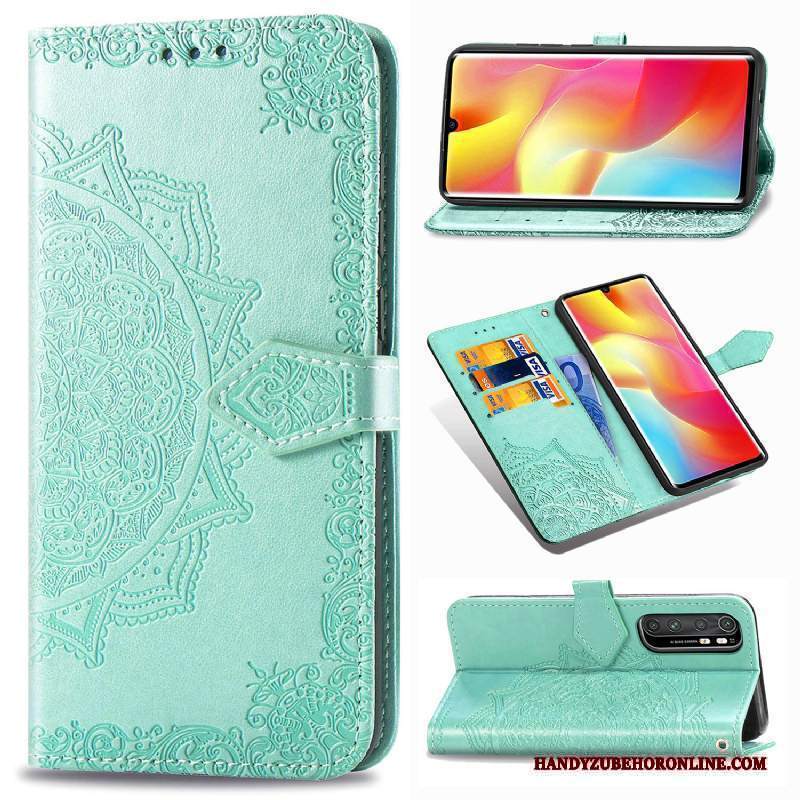 Custodia Xiaomi Mi Note 10 Lite Pelle Piccolatelefono, Cover Xiaomi Mi Note 10 Lite Folio Carta Tutto Incluso