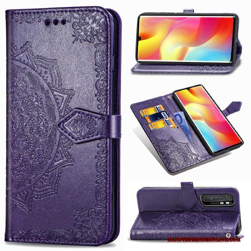 Custodia Xiaomi Mi Note 10 Lite Pelle Piccolatelefono, Cover Xiaomi Mi Note 10 Lite Folio Carta Tutto Incluso