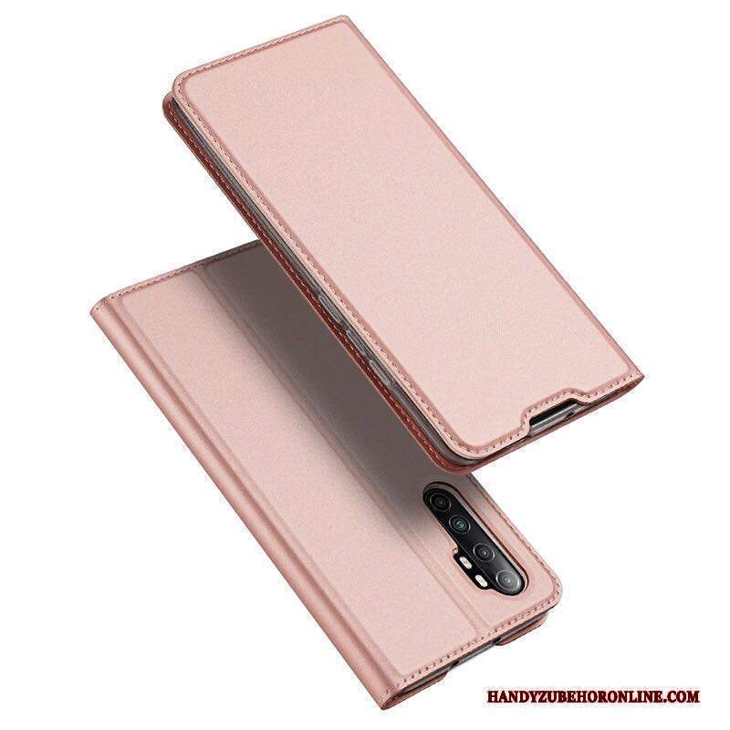 Custodia Xiaomi Mi Note 10 Lite Pelle Telefono Piccola, Cover Xiaomi Mi Note 10 Lite Rosa Affari