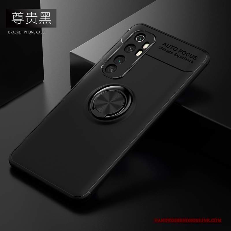 Custodia Xiaomi Mi Note 10 Lite Protezione Macchiati Nero, Cover Xiaomi Mi Note 10 Lite Moda Supporto Morbido