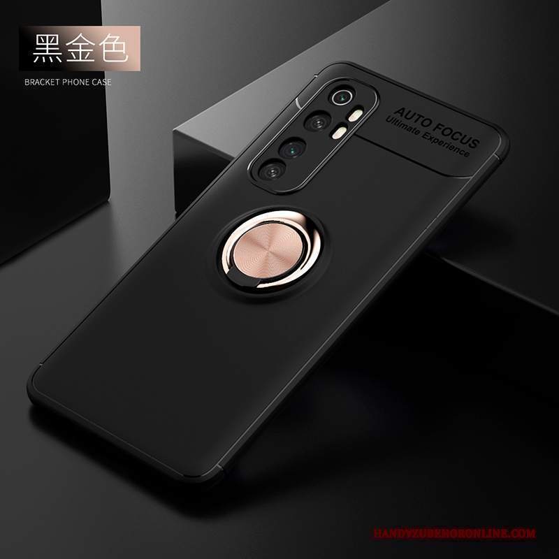 Custodia Xiaomi Mi Note 10 Lite Protezione Macchiati Nero, Cover Xiaomi Mi Note 10 Lite Moda Supporto Morbido