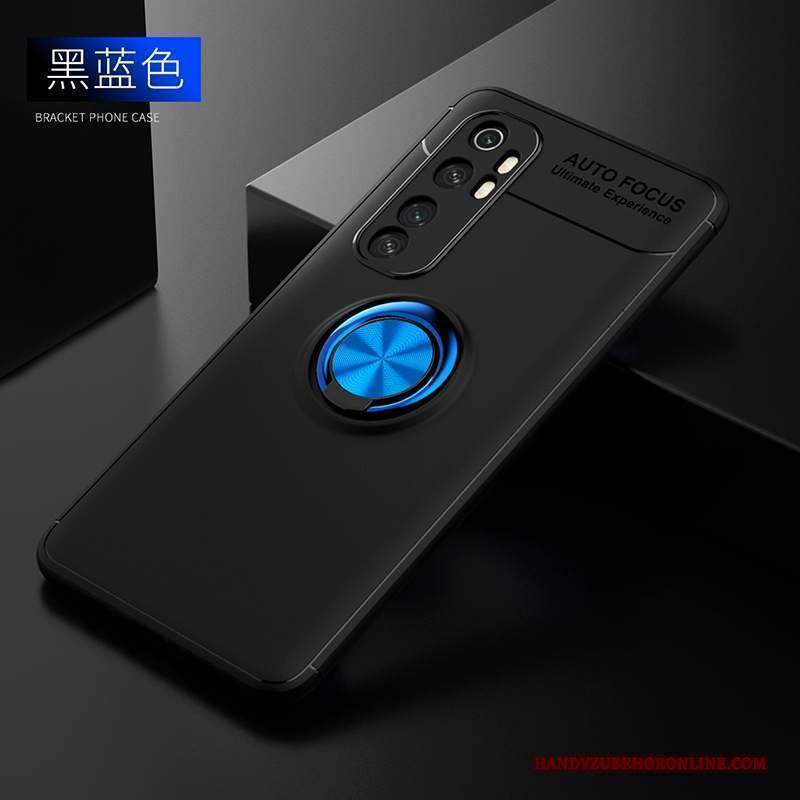 Custodia Xiaomi Mi Note 10 Lite Protezione Macchiati Nero, Cover Xiaomi Mi Note 10 Lite Moda Supporto Morbido