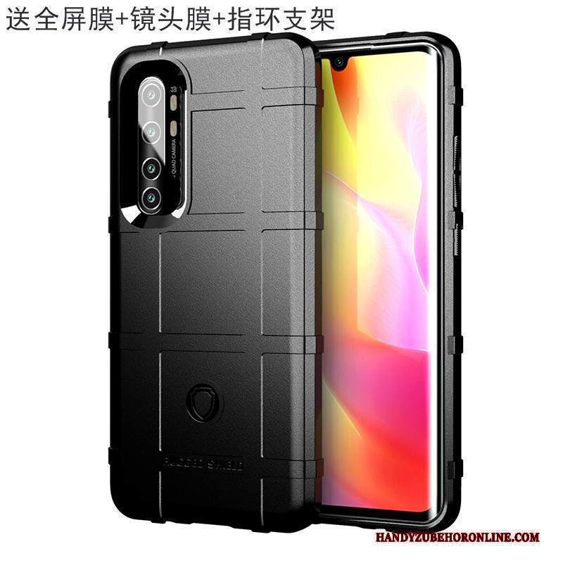 Custodia Xiaomi Mi Note 10 Lite Silicone Auto Tutto Incluso, Cover Xiaomi Mi Note 10 Lite Protezione Tre Difese Nuovo