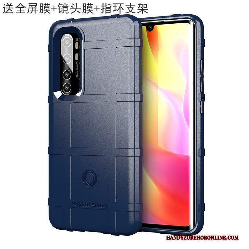 Custodia Xiaomi Mi Note 10 Lite Silicone Auto Tutto Incluso, Cover Xiaomi Mi Note 10 Lite Protezione Tre Difese Nuovo