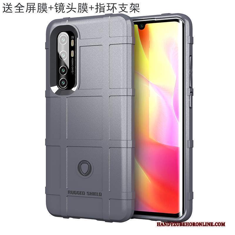 Custodia Xiaomi Mi Note 10 Lite Silicone Auto Tutto Incluso, Cover Xiaomi Mi Note 10 Lite Protezione Tre Difese Nuovo