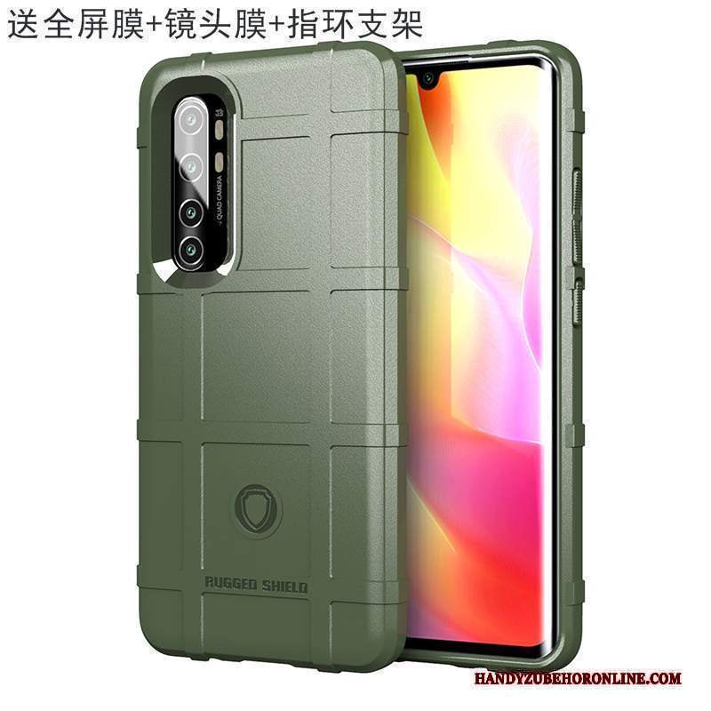 Custodia Xiaomi Mi Note 10 Lite Silicone Auto Tutto Incluso, Cover Xiaomi Mi Note 10 Lite Protezione Tre Difese Nuovo