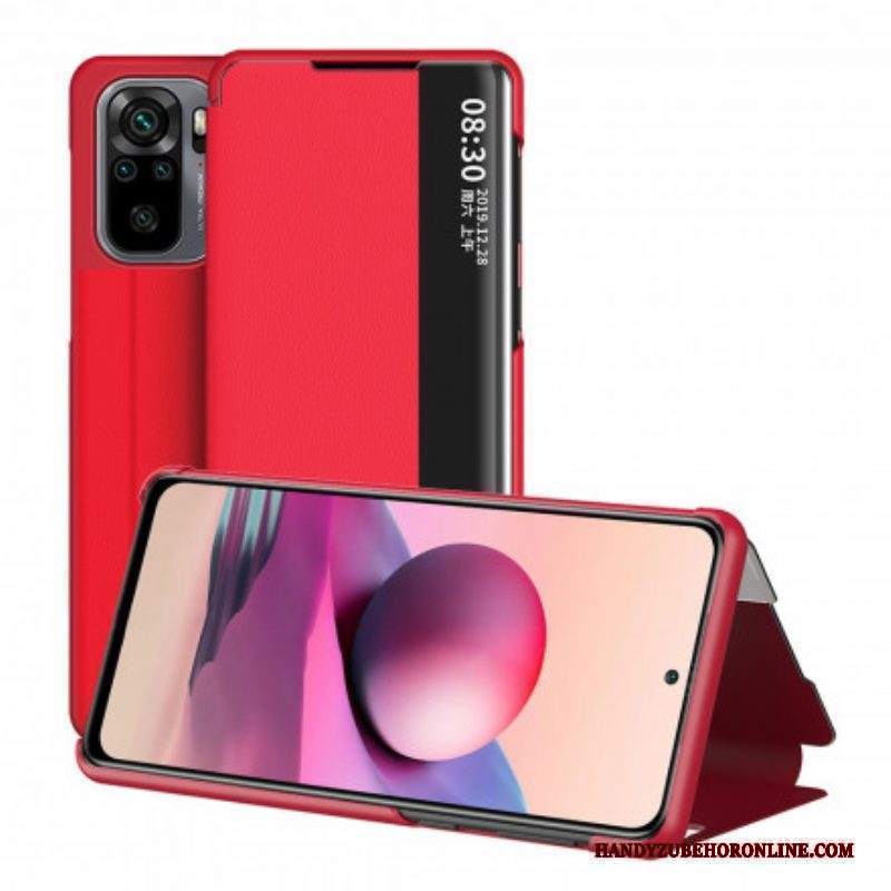 Custodia Xiaomi Redmi Note 10 / 10S Ecopelle Premium