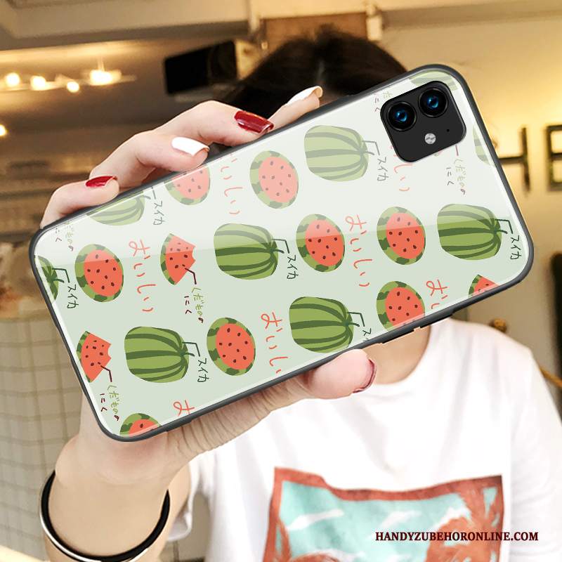 Custodia iPhone 11 Cartone Animato Anti-caduta Di Personalità, Cover iPhone 11 Creativo Specchio Bello