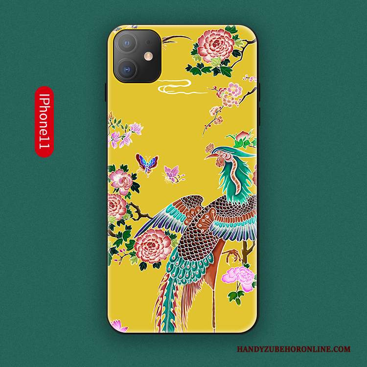 Custodia iPhone 11 Creativo Anti-caduta Nuovo, Cover iPhone 11 Silicone Tendenza Tutto Incluso