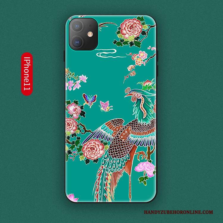 Custodia iPhone 11 Creativo Anti-caduta Nuovo, Cover iPhone 11 Silicone Tendenza Tutto Incluso