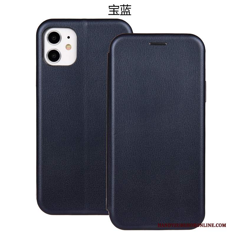 Custodia iPhone 11 Folio Tutto Incluso Magnetico, Cover iPhone 11 Silicone Nero Anti-caduta