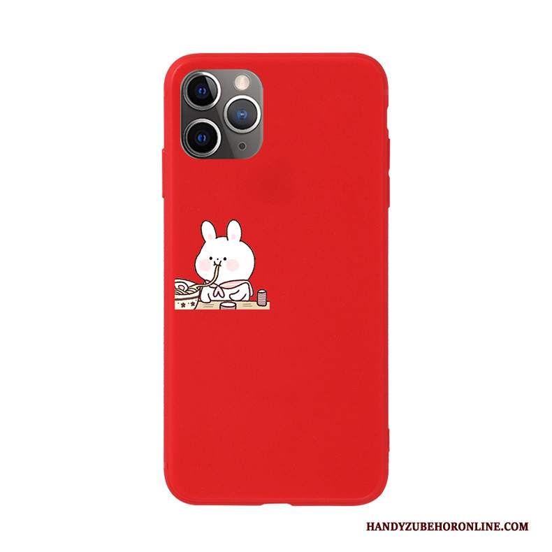 Custodia iPhone 11 Pro Cartone Animato Amanti Coniglio, Cover iPhone 11 Pro Protezione Bello Cane