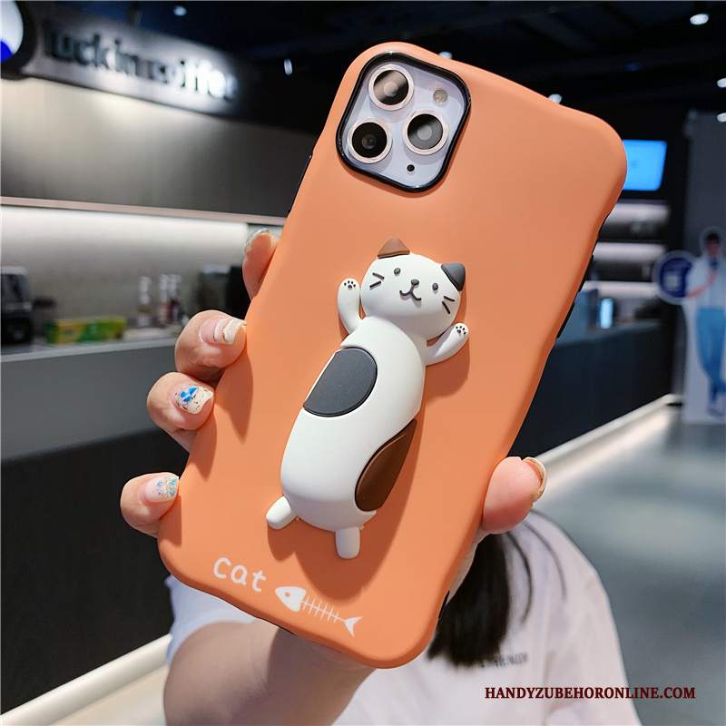 Custodia iPhone 11 Pro Cartone Animato Bianco Nuovo, Cover iPhone 11 Pro Creativo Tendenza Amanti