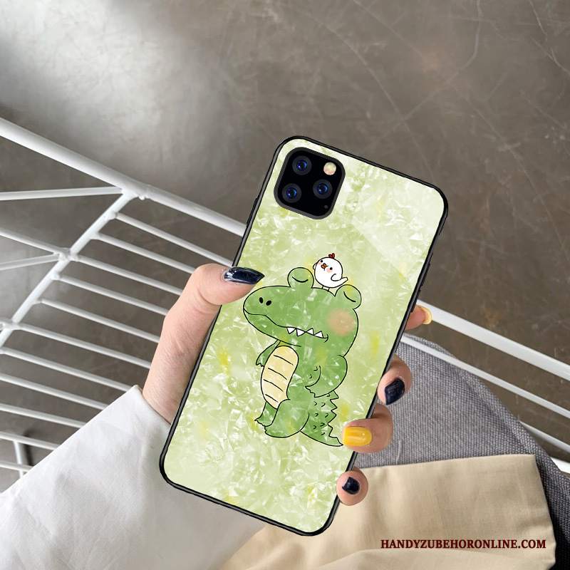 Custodia iPhone 11 Pro Creativo Nuovo Anti-caduta, Cover iPhone 11 Pro Protezione Telefono Verde