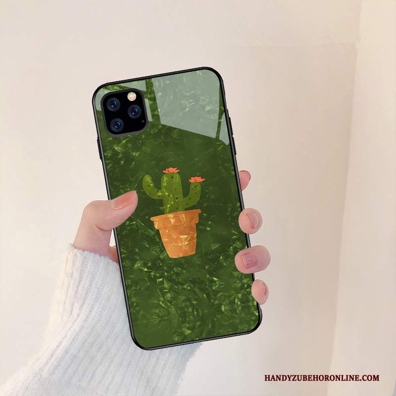 Custodia iPhone 11 Pro Creativo Nuovo Anti-caduta, Cover iPhone 11 Pro Protezione Telefono Verde