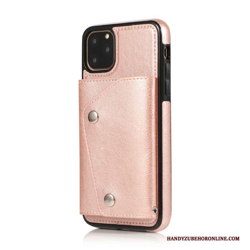 Custodia iPhone 11 Pro Creativo Rosa Ornamenti Appesi, Cover iPhone 11 Pro Silicone Di Personalità Marchio Di Tendenza