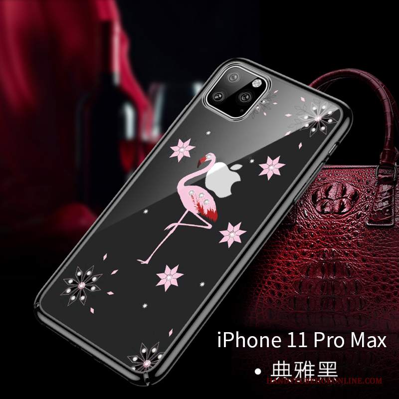 Custodia iPhone 11 Pro Max Moda Tutto Incluso Uccello, Cover iPhone 11 Pro Max Protezione High End Net Red