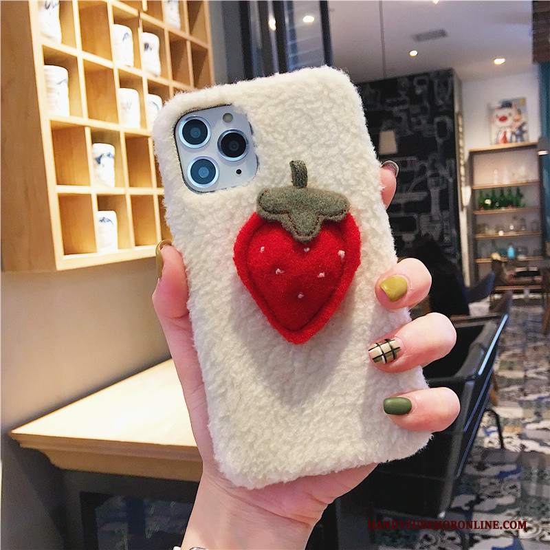 Custodia iPhone 11 Pro Max Panno Peluche, Cover iPhone 11 Pro Max Frescotelefono