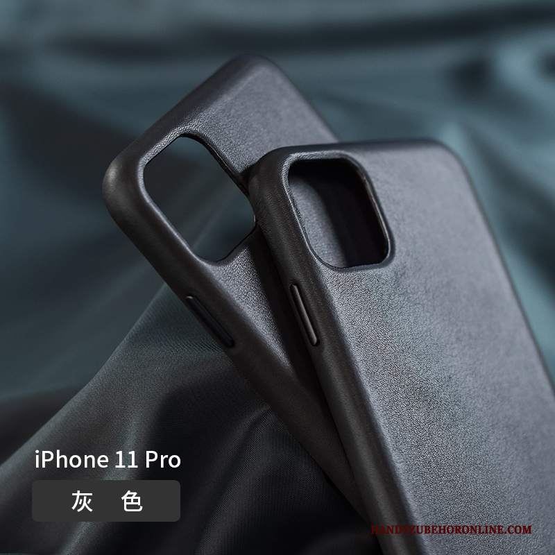 Custodia iPhone 11 Pro Max Protezione High End Nuovo, Cover iPhone 11 Pro Max Pelle Tutto Incluso Marchio Di Tendenza