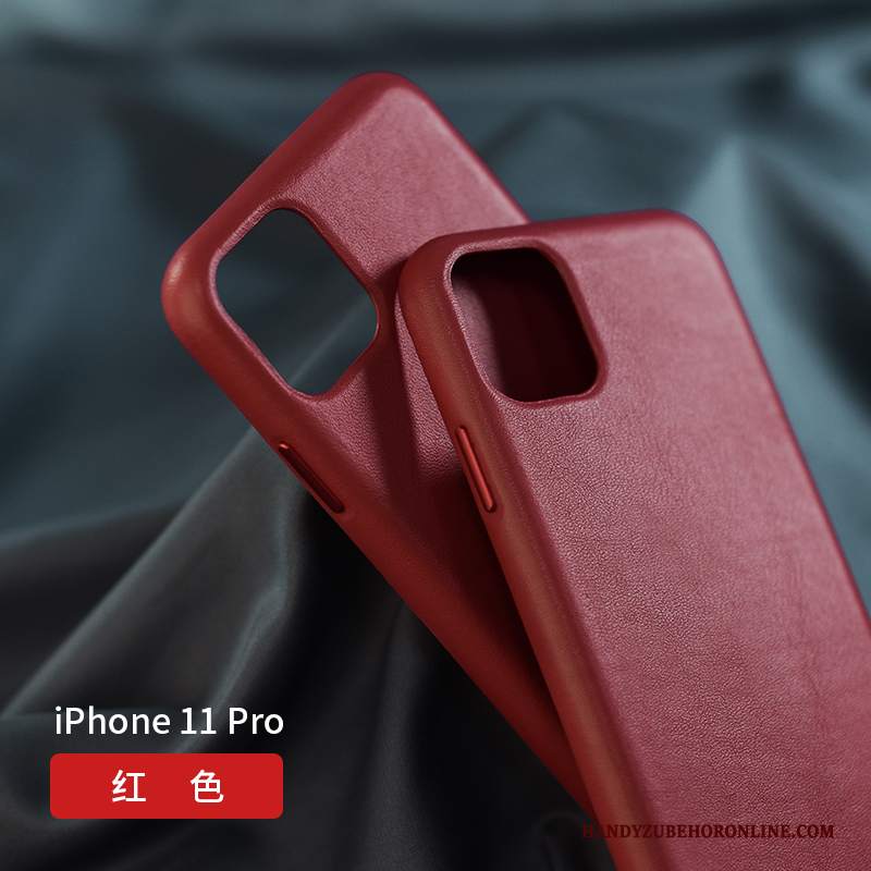 Custodia iPhone 11 Pro Max Protezione High End Nuovo, Cover iPhone 11 Pro Max Pelle Tutto Incluso Marchio Di Tendenza