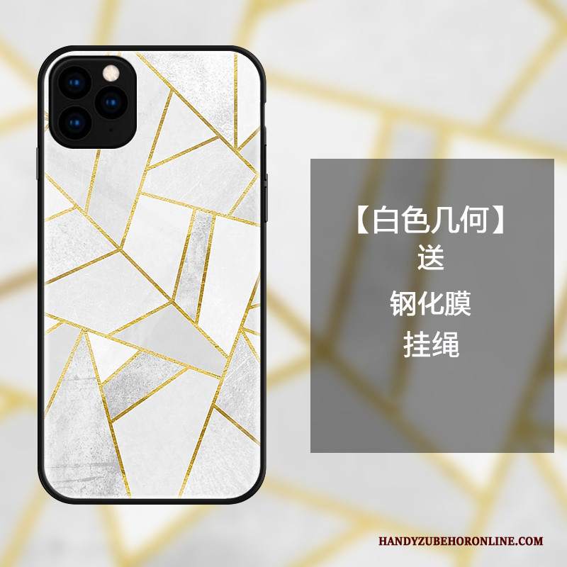 Custodia iPhone 11 Pro Max Protezione Semplici Anti-caduta, Cover iPhone 11 Pro Max Moda Geometriatelefono