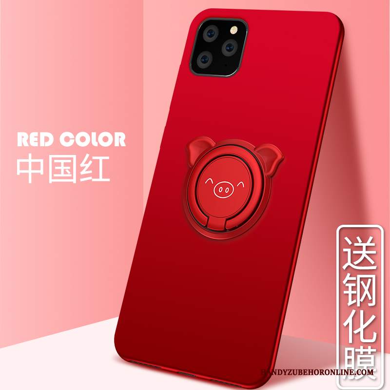 Custodia iPhone 11 Pro Max Rosso Amanti, Cover iPhone 11 Pro Max Telefono Sottile