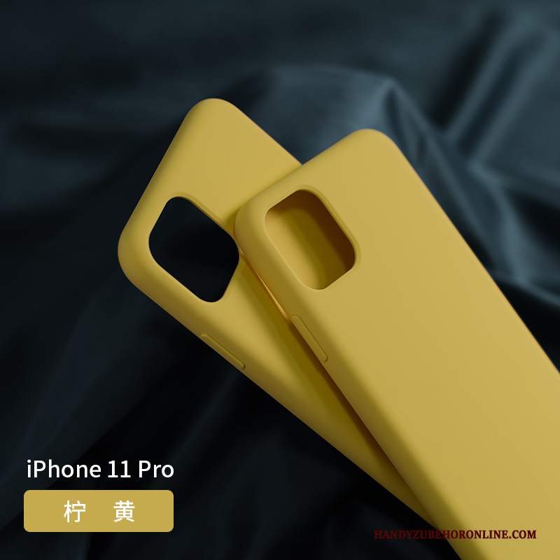 Custodia iPhone 11 Pro Max Silicone Telefono Verde Scuro, Cover iPhone 11 Pro Max Protezione Porpora Tutto Incluso