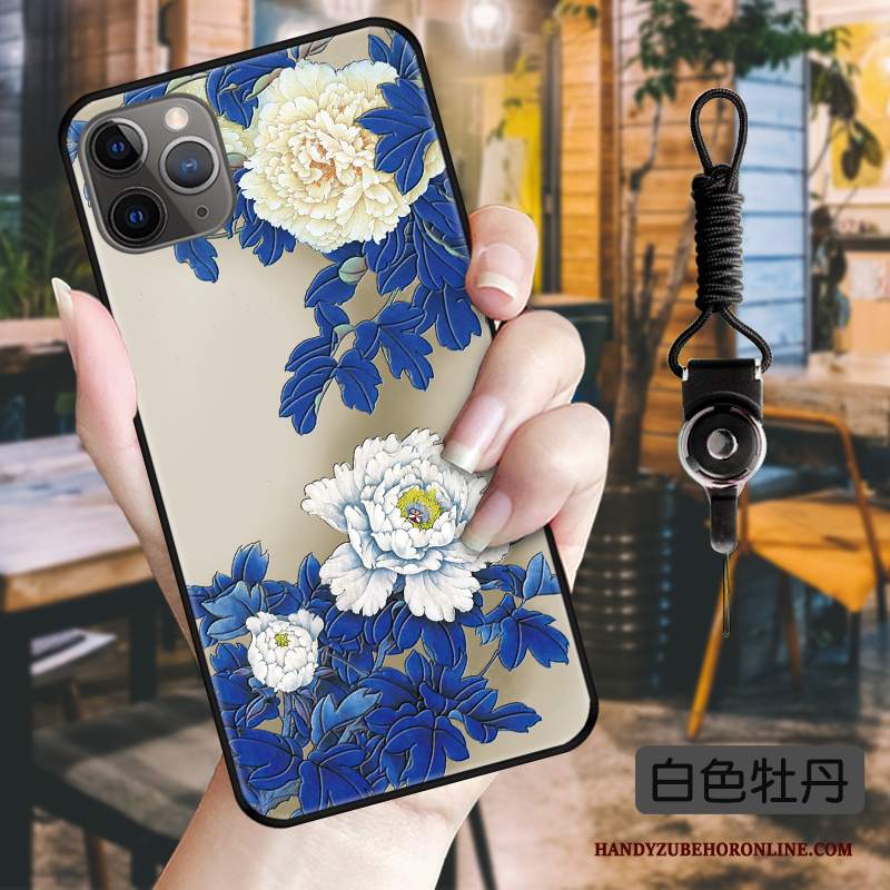 Custodia iPhone 11 Pro Max Vintage Inchiostro Tutto Incluso, Cover iPhone 11 Pro Max Protezione Telefono Gru