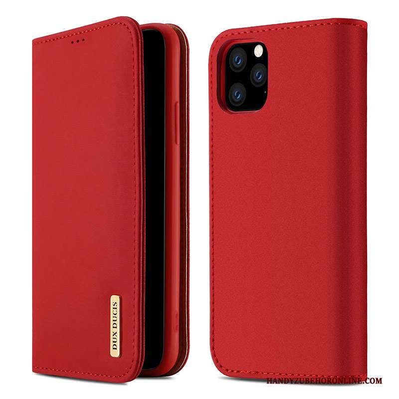 Custodia iPhone 11 Pro Pelle Tutto Inclusotelefono, Cover iPhone 11 Pro Rosso Nuovo