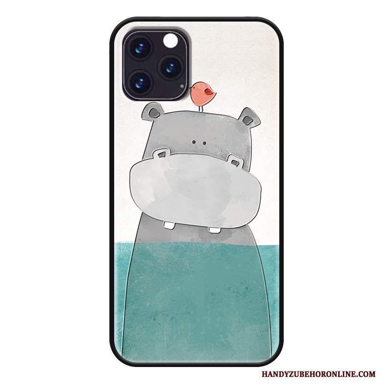 Custodia iPhone 11 Pro Protezione Amanti Bello, Cover iPhone 11 Pro Cartone Animato Verdetelefono