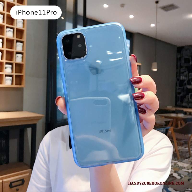 Custodia iPhone 11 Pro Silicone Semplici Morbido, Cover iPhone 11 Pro Protezione Telefono Tutto Incluso