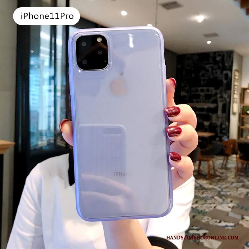 Custodia iPhone 11 Pro Silicone Semplici Morbido, Cover iPhone 11 Pro Protezione Telefono Tutto Incluso