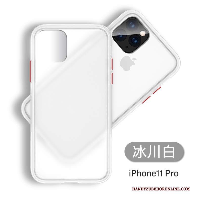 Custodia iPhone 11 Pro Silicone Tendenza Anti-caduta, Cover iPhone 11 Pro Trasparentetelefono