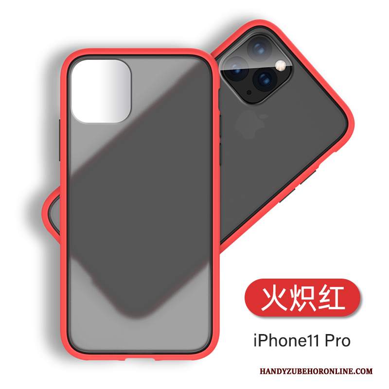 Custodia iPhone 11 Pro Silicone Tendenza Anti-caduta, Cover iPhone 11 Pro Trasparentetelefono