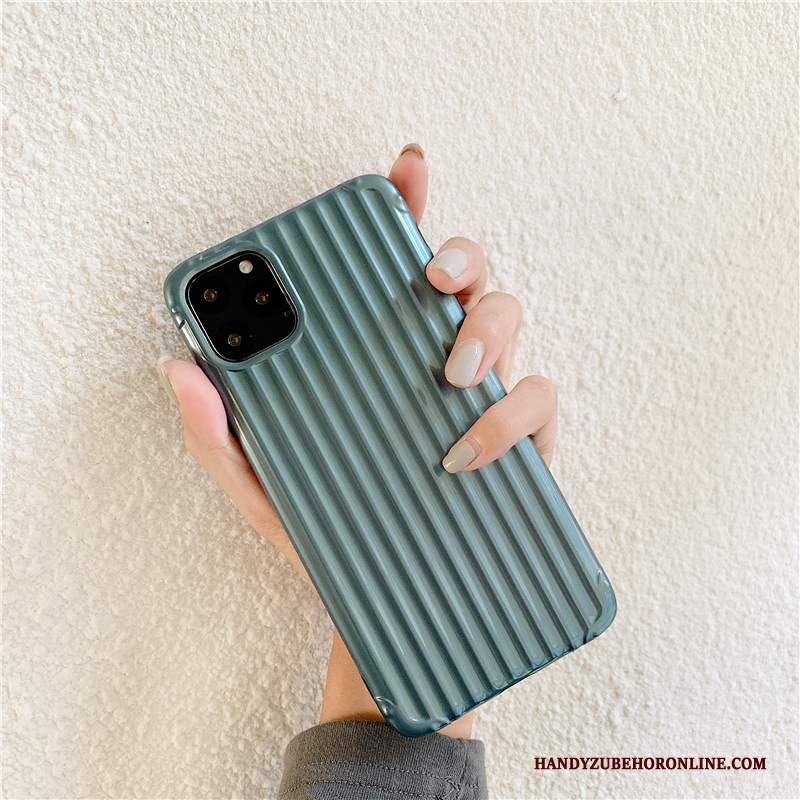 Custodia iPhone 11 Pro Silicone Verde Tutto Incluso, Cover iPhone 11 Pro Protezione Morbido Semplici