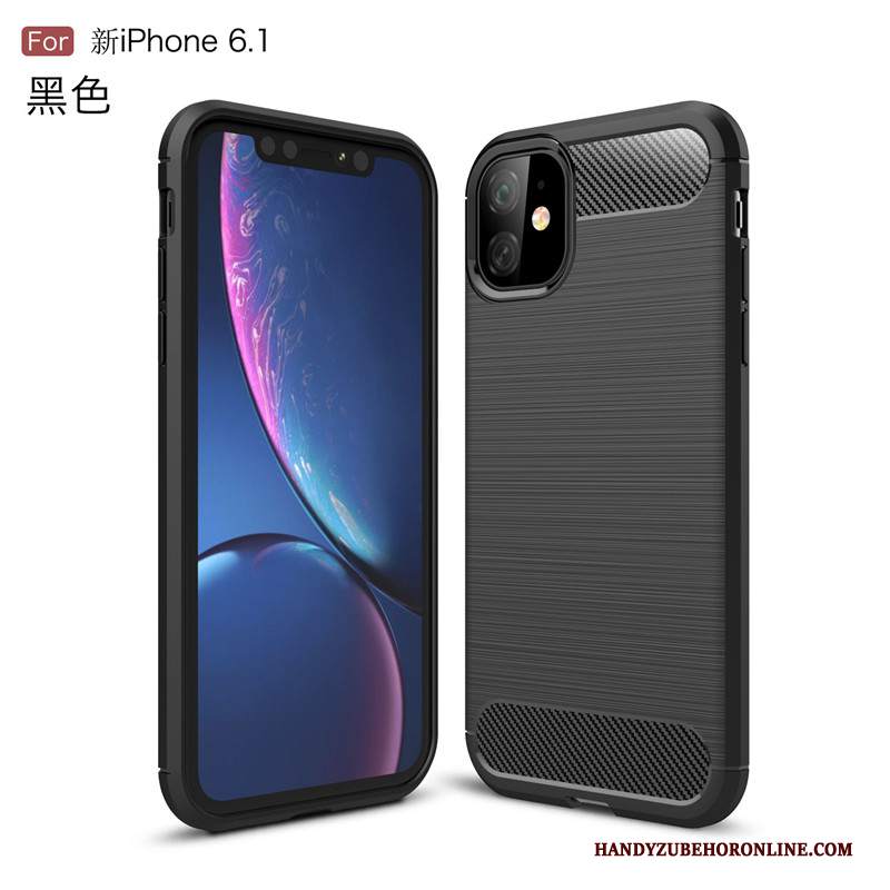 Custodia iPhone 11 Protezione Antiscivolo Nuovo, Cover iPhone 11 Telefono Fibra