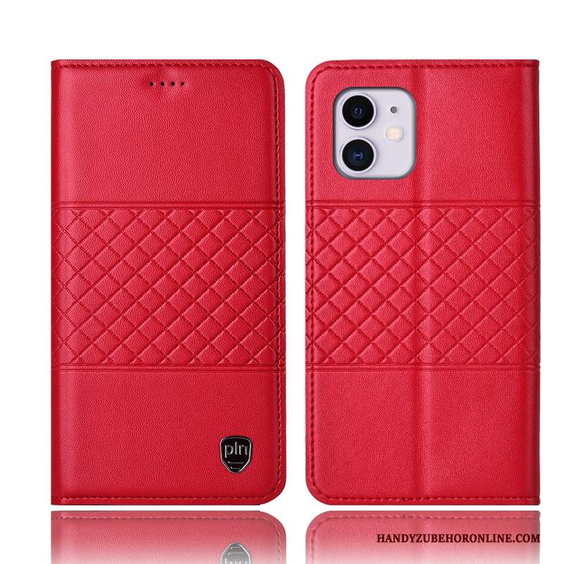 Custodia iPhone 11 Protezione Giallotelefono, Cover iPhone 11 Pelle Tutto Incluso Anti-caduta