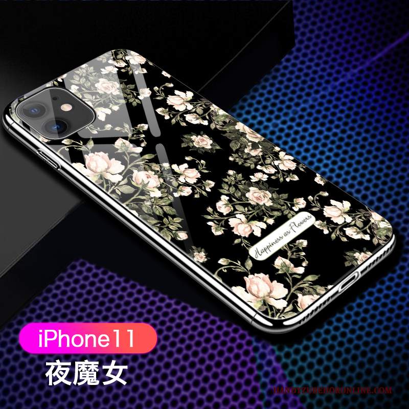 Custodia iPhone 11 Silicone Morbido Trasparente, Cover iPhone 11 Porporatelefono